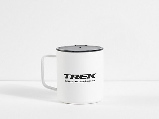 Trek Bikes & Coffee Mug 14oz White