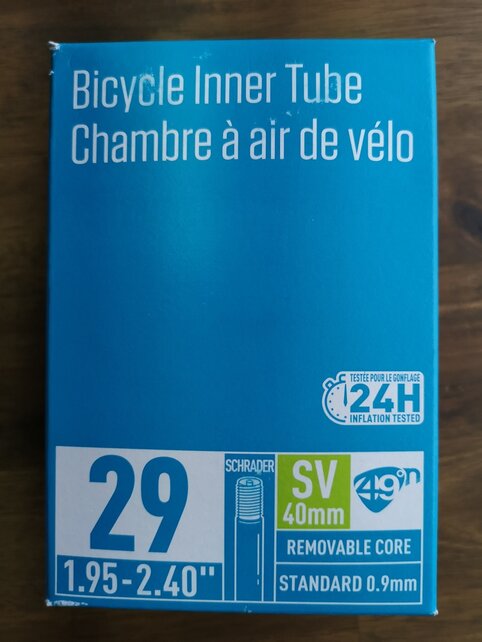 49N 29 X 1.9 - 2.4" TUBE SCHRADER 160020-22