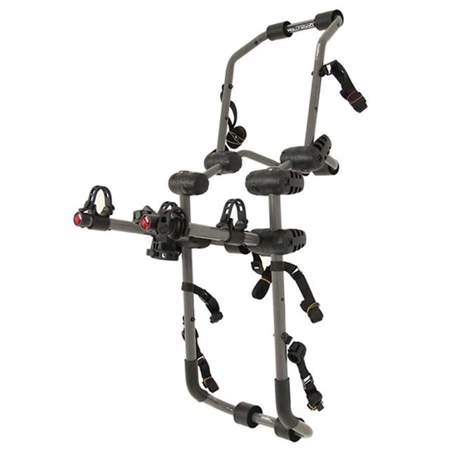 Hollywood Racks, Over-The-Top 2 Bike, Trunk Mount Rack, Bikes: 2, Black/Grey