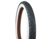 Electra Retrorunner Cruiser Tire 20 x 2.125W Black Whitewall Electra Retrorunner Cruiser Tire 20 x 2.125W Black Whitewall