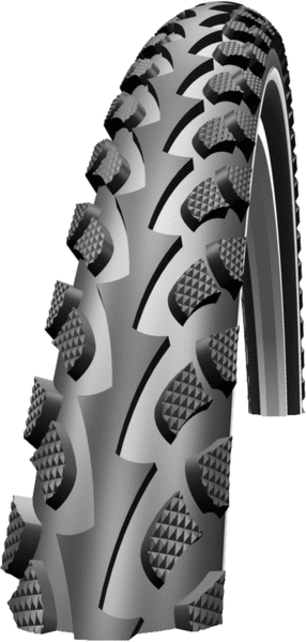 Schwalbe Land Cruiser Tire, 700 X 40W Black