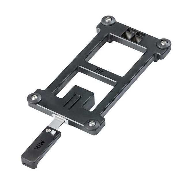 Basil, MIK Adapter Plate for luggage, Black Basil, MIK Adapter Plate for luggage, Black