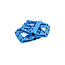 e*thirteen Base Composite Flat Pedal Set - Blue