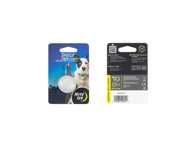 Nite Ize SpotLit Collar Light - Blue n Red Nite Ize SpotLit Collar Light - Blue n Red