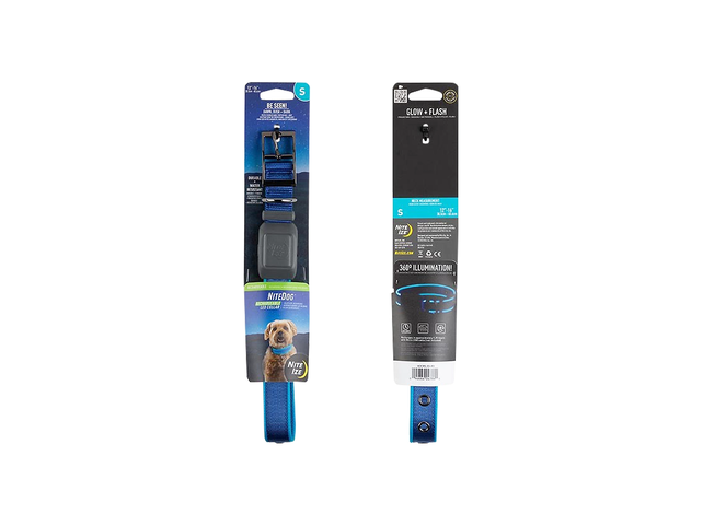 Nite Ize NiteDog Small Rechargeable LED Collar - Blue