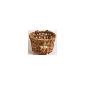 Nantucket Cisco Basket 14in (l) x 11in (w) x 9.5in (h) - Brown