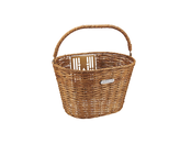 Electra Basket Rattan QR Front Natural Tan