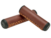 Electra Hand-Stitched Long/Short Grips 92/125mm - Brown