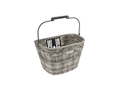 Electra Basket  All-Weather Woven Front QR - Grey