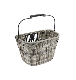 Electra Basket  All-Weather Woven Front QR - Grey