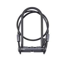 Bontrager Elite Keyed U - Lock with 4' Cable