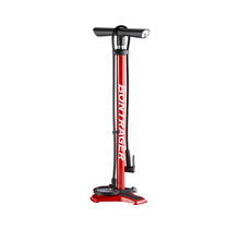 Bontrager Dual Charger Floor Pump - Red