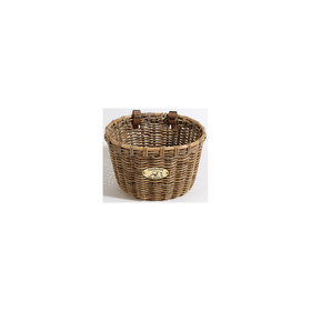 Nantucket Tuckernuck Oval Handlebar Basket - Tan