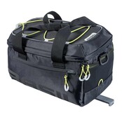 Basil, Miles MIK, Trunk Bag, 7L, Black/Lime