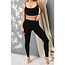 Scrunch Leggings Textured Black