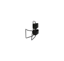 WATER BOTTLE CAGE TWO FISH QUICK CAGE VINYL 40OZ BLACK