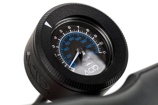 Cube Acid Floor Pump Race Dual - Black