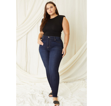 Kancan Felicity Curvy Denim Jeans Super Skinny Plus