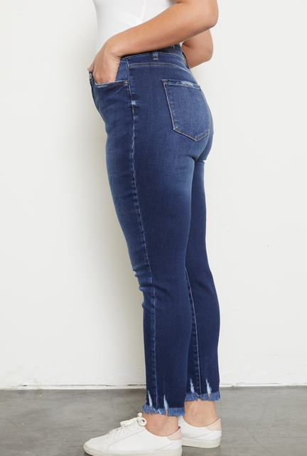 Kancan Journey Ultra High Rise Ankle Skinny Jeans - Plus