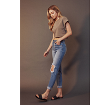 Kancan Tove Ultra High Rise Mom Jeans