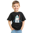 Kids Shark Area Tee - Black