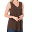 Zari Tank V Neck Thick Strap
