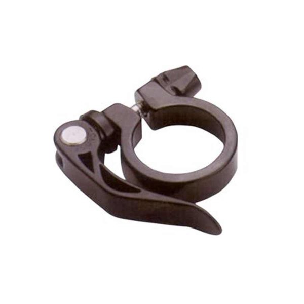 EVO Seatpost clamp with integrated quick release skewer 28.6 mm Black