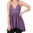 Olivia Lace Bralette Tank - Lilac Grey