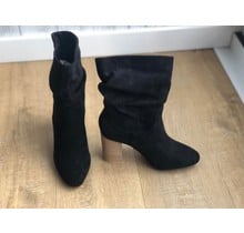 Darby Heel Boot - Black