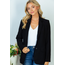 Alessia 2 Button Blazer Black