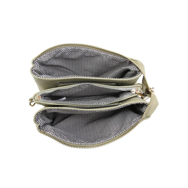 Riley Purse 3 Compartment Crossbody Riley Purse 3 Compartment Crossbody