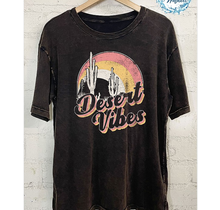 Desert Vibes Mineral Washed Tee