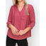 Maura Utility 3/4 sleeve top Henna