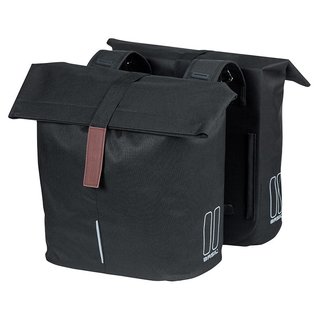 Basil, City, Pannier Bag, 28L, Black