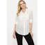 Lahue Button Front Woven Shirt Ivory