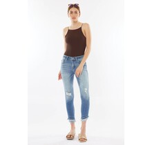 Kancan Camila Mid Rise Ankle Skinny Jean