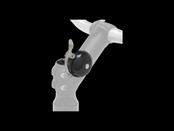 Mirrycle Incredibell Striker Bike Bell - Black Mirrycle Incredibell Striker Bike Bell - Black