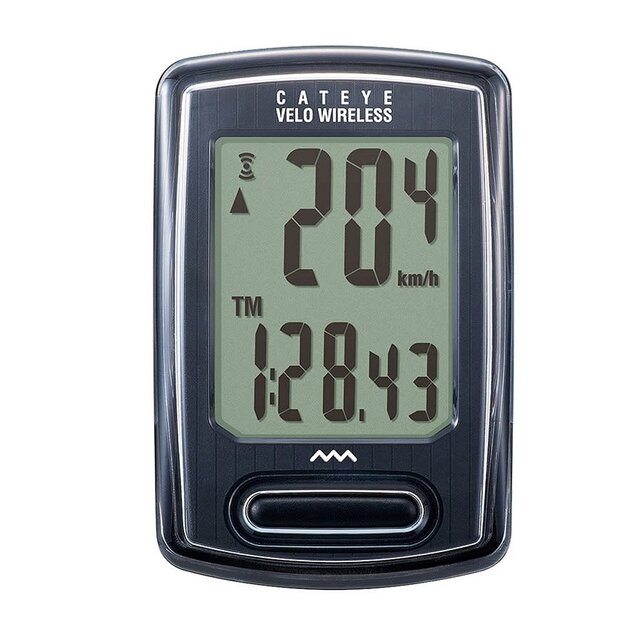 Cat Eye, Velo Wireless (Urban), Cyclo computer, Black