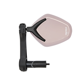 Electra Bar End Mirror - Rose Pink Quartz