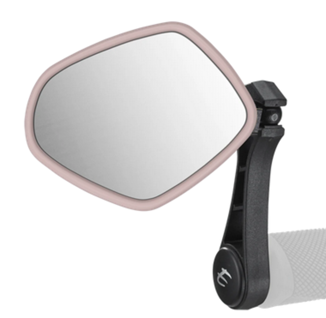 Electra Bar End Mirror - Rose Pink Quartz