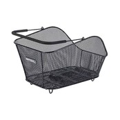 Basil, Icon, Basket, Rear, 40x33x25 cm, Black Basil, Icon, Basket, Rear, 40x33x25 cm, Black