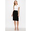 Rhea Ponte Midi Pencil Skirt - Black