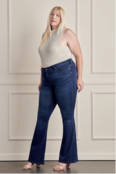 Kancan Samuel Mid Rise Flare Jean