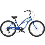 Rental Bike, Adult Electra Cruiser Lux 7D Ladies' US 26 Blue