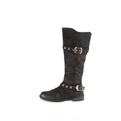 Jagger Mid-Calf Buckle Boot - Black Jagger Mid-Calf Buckle Boot - Black