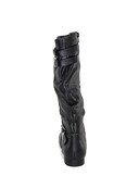 Christina Vegan Friendly Mid-Calf Buckle Boot - Black Christina Vegan Friendly Mid-Calf Buckle Boot - Black