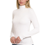 Ryder Ribbed Turtle Neck Long Sleeve Off White