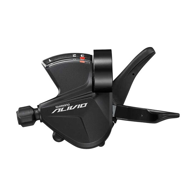Shimano, Alivio SL-M3100, Trigger Shifter, Speed: 3, Black Front Only