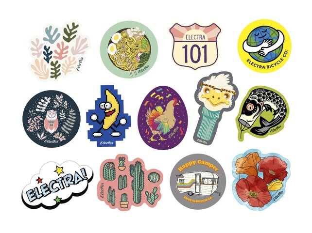 Electra Sticker Pack Electra Sticker Pack