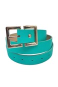 Rectangle Plating Belt - Turquoise